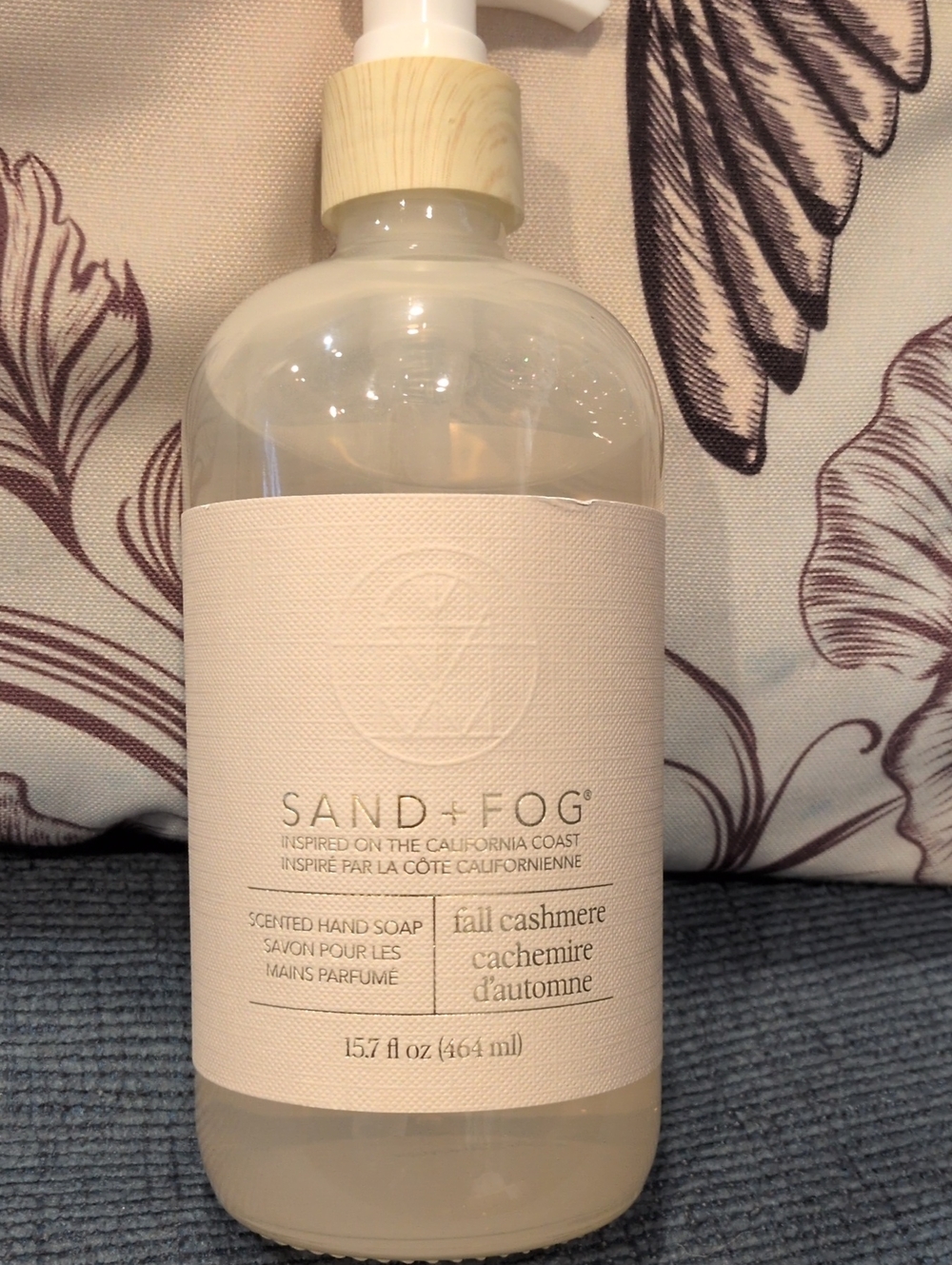 Sand + Fog Fall Cashmere Scented Hand Soap